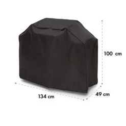 Gazooka 3.0T Wetterschutzhaube 600D Canvas 30/70% PE/PVC Schwarz -Küche Zu Hause 10033536 yy 0006 logo Klarstein Gazooka 3 0T Wetterschutzhaube schwarz