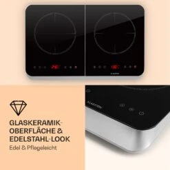 InnoChef Induktionskochfeld 3400W Touch Control Glaskeramik -Küche Zu Hause 10033593 de 0003 logo
