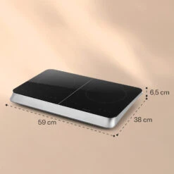 InnoChef Induktionskochfeld 3400W Touch Control Glaskeramik -Küche Zu Hause 10033593 yy 0006 logo