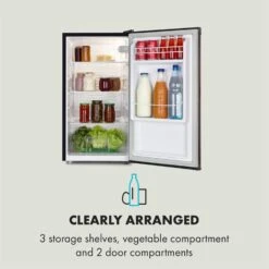 Feldberg Kühlschrank A+ 90 Liter MirageCool Concept Holzdesign Schwarz 14 Feldberg Kühlschrank A+ 90 Liter MirageCool Concept Holzdesign Schwarz -Küche Zu Hause 10033594 uk 0005 logo Klarstein Feldberg Kuehlschrank Holzdesign schwarz