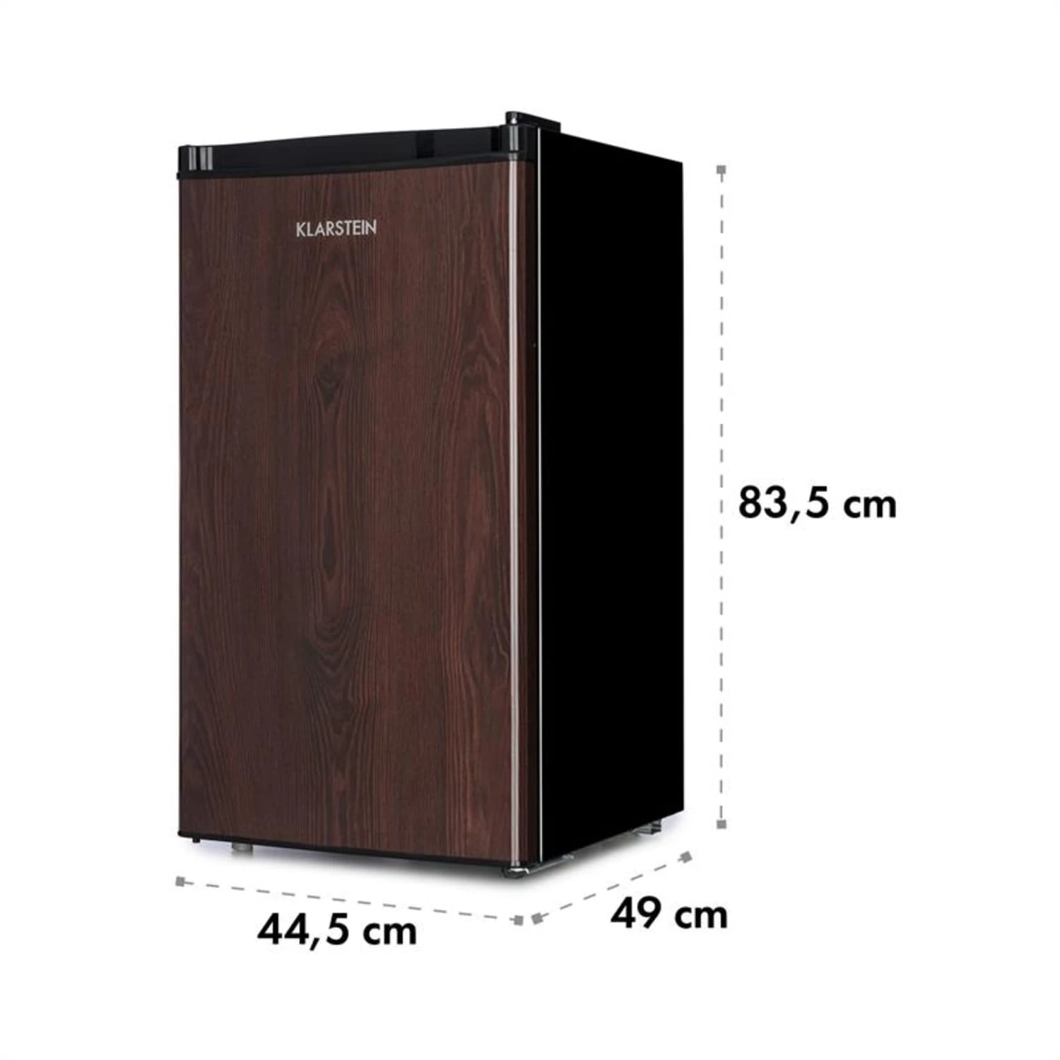 Feldberg Kühlschrank A+ 90 Liter MirageCool Concept Holzdesign Schwarz 8 Feldberg Kühlschrank A+ 90 Liter MirageCool Concept Holzdesign Schwarz – Bild 8