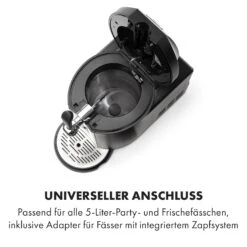 Beerkules Bierzapfanlage 5l Fässer Kompressor 120W Cooling: 4h -Küche Zu Hause 10033689 de 0005 logo