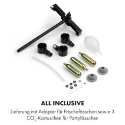 Beerkules Bierzapfanlage 5l Fässer Kompressor 120W Cooling: 4h -Küche Zu Hause 10033689 de 0009 logo