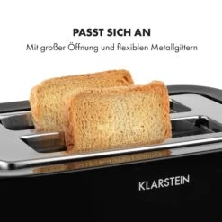 Arabica Toaster 920W LED-Display Touch-Bedienfeld Edelstahl -Küche Zu Hause 10033728 de 0007 logo