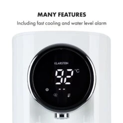 Hot Spring Plus Heißwasserspender 5l Edelstahl-Wassertank 45-95 °C 14 Hot Spring Plus Heißwasserspender 5l Edelstahl-Wassertank 45-95 °C -Küche Zu Hause 10033754 yy 0007 logo Hot Spring plus Water Dispenser White