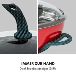 Szechuan Hot Pot Und Grillplatte 5l Vol. 1350 W, 600 W Rot -Küche Zu Hause 10033779 de 0008 logo