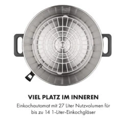 Lady Marmalade Einkochautomat Getränkespender 27L 100°C 12h Edelstahl -Küche Zu Hause 10033825 de 0008 logo