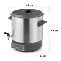 Lady Marmalade Einkochautomat Getränkespender 27L 100°C 12h Edelstahl -Küche Zu Hause 10033825 yy 0010 logo Klarstein Lady Marmalade Einkochautomat