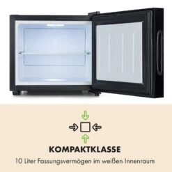 Frosty Mini-Kühlschrank EEC A Spiegelglastür 10 Liter Schwarz 14 Frosty Mini-Kühlschrank EEC A Spiegelglastür 10 Liter Schwarz -Küche Zu Hause 10033836 de 0005 logo