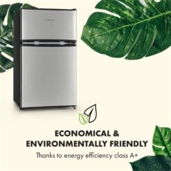 Big Daddy Cool Kühl-Gefrierkombination 61/25 Liter 2 Ebenen Edelstahl 21 Big Daddy Cool Kühl-Gefrierkombination 61/25 Liter 2 Ebenen Edelstahl -Küche Zu Hause 10034005 yy 0010 logo Klarstein Big Daddy Cool Kuehl Gefrierkombination