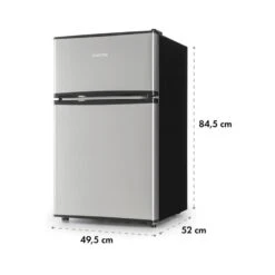 Big Daddy Cool Kühl-Gefrierkombination 61/25 Liter 2 Ebenen Edelstahl 22 Big Daddy Cool Kühl-Gefrierkombination 61/25 Liter 2 Ebenen Edelstahl -Küche Zu Hause 10034005 yy 0011 logo Klarstein Big Daddy Cool Kuehl Gefrierkombination