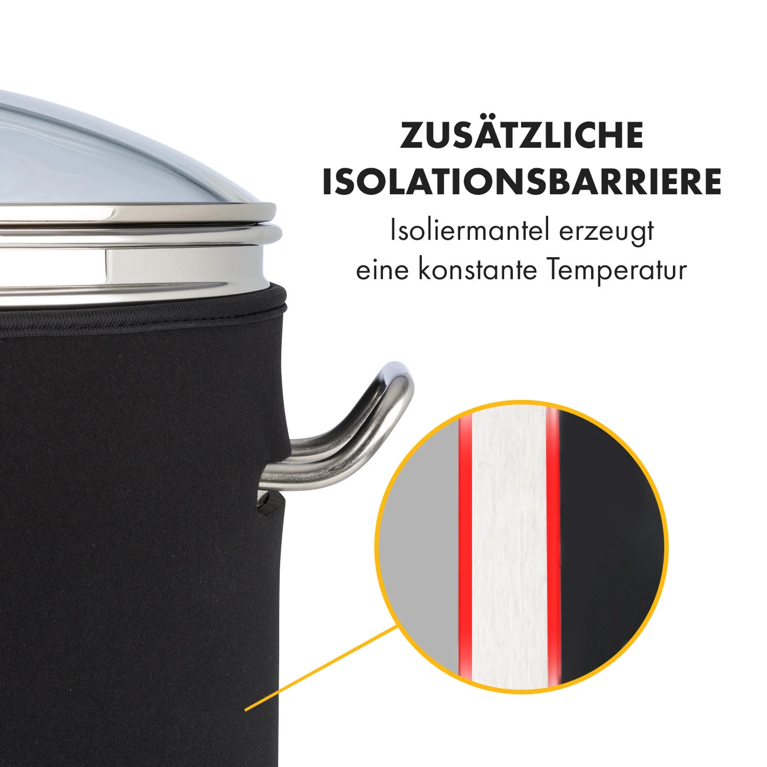 Mundschenk XXL Maischekessel Isoliermantel 50l Zubehör 2 Mundschenk XXL Maischekessel Isoliermantel 50l Zubehör – Bild 2