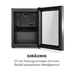 Harlem Getränkekühlschrank 23 Liter 1 Metallrost Glastür 11 Harlem Getränkekühlschrank 23 Liter 1 Metallrost Glastür -Küche Zu Hause 10034121 de 0005 logo