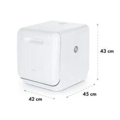 Aquatica Geschirrspüler Freistehend Installationsfrei 2 Gedecke 860W 20 Aquatica Geschirrspüler Freistehend Installationsfrei 2 Gedecke 860W -Küche Zu Hause 10034126 yy 0010 logo Klarstein Aquatica Geschirrspueler weiss