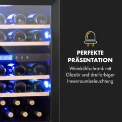 Vinovilla 43 Built-In Duo Onyx Weinkühlschrank 129l 43 Fl. 2 Zonen 15 Vinovilla 43 Built-In Duo Onyx Weinkühlschrank 129l 43 Fl. 2 Zonen -Küche Zu Hause 10034155 de 0007 logo