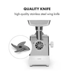 Kraftprotz Elektrischer Fleischwolf 700 W Kupfermotor Edelstahl 11 Kraftprotz Elektrischer Fleischwolf 700 W Kupfermotor Edelstahl -Küche Zu Hause 10034215 yy 0004 logo Klarstein Kraftprotz elektrischer Fleischwolf weiss