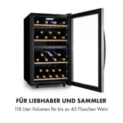 Vinamour 45 DuoWeinkühlschrank 2 Zonen 118 Ltr / 45 Fl 5-18 °C 12 Vinamour 45 DuoWeinkühlschrank 2 Zonen 118 Ltr / 45 Fl 5-18 °C -Küche Zu Hause 10034216 de 0003 logo