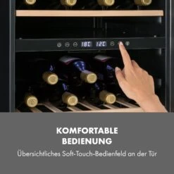 Vinamour 45 DuoWeinkühlschrank 2 Zonen 118 Ltr / 45 Fl 5-18 °C 15 Vinamour 45 DuoWeinkühlschrank 2 Zonen 118 Ltr / 45 Fl 5-18 °C -Küche Zu Hause 10034216 de 0006 logo