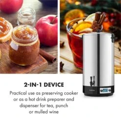 KonfiStar 60 Digital Einkocher Getränkespender 2500W 60L 100°C 180min 13 KonfiStar 60 Digital Einkocher Getränkespender 2500W 60L 100°C 180min -Küche Zu Hause 10034241 yy 0007 logo Digital Food Preserver 60L