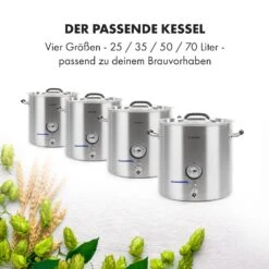 Brauheld Pur 25 Maischekessel 25 Liter Ohne Heizelement Edelstahl -Küche Zu Hause 10034266 de 0007 logo