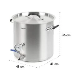 Brauheld Pur 25 Maischekessel 25 Liter Ohne Heizelement Edelstahl -Küche Zu Hause 10034266 yy 0008 logo Klarstein Brauheld Pur 25 Maischekessel 25L