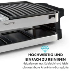 Sirloin Raclette 1500W Aluminium / Stein 8 Personen Kontroll-LED -Küche Zu Hause 10034275 de 0003 logo
