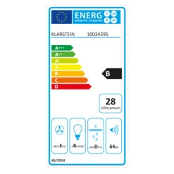 Athena 90 Dunstabzugshaube 90cm 300m³/h 69W Edelstahl 21 Athena 90 Dunstabzugshaube 90cm 300m³/h 69W Edelstahl -Küche Zu Hause 10034395 energy label