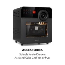 Küche Zu Hause -Küche Zu Hause 10034407 yy 0002 logo Klarstein AeroVital Cube Chef Frittierkorb
