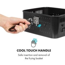 AeroVital Cube Chef Heißluftfritteuse Frittierkorb Zubehör Edelstahl 9 AeroVital Cube Chef Heißluftfritteuse Frittierkorb Zubehör Edelstahl -Küche Zu Hause 10034407 yy 0005 logo Klarstein AeroVital Cube Chef Frittierkorb