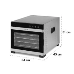 Flavour Dry Dörrautomat Temperatur: 35 - 75 °C Digitaler Thermostat -Küche Zu Hause 10034423 yy 0008 logo Klarstein Flavour Dry Doerrautomat schwarz