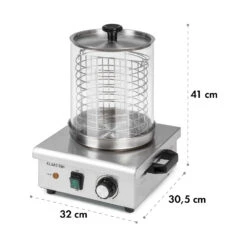 Wurstfabrik 450 Hot Dog Maker 450W 5L 30-100°C Glas Edelstahl -Küche Zu Hause 10034450 yy 0009 logo