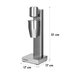 Kraftpaket Milchshake-Mixer Proteinshake 80W Edelstahl Silber 17 Kraftpaket Milchshake-Mixer Proteinshake 80W Edelstahl Silber -Küche Zu Hause 10034456 yy 0009 logo Klarstein Kraftpaket Pro Milchshake Mixer 80W