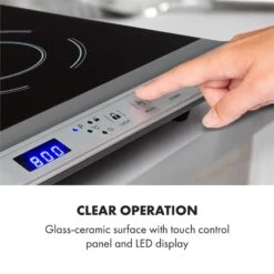 Cucinata Induktionskochfeld 3100W 10 Leistungsstufen 200-1300W -Küche Zu Hause 10034503 yy 0005 logo Klarstein Cucinata Induktionskochfeld 3100 W