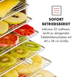 Master Jerky 500 Dörrautomat 3000W 40-90 °C 24h-Timer Edelstahl Silber 11 Master Jerky 500 Dörrautomat 3000W 40-90 °C 24h-Timer Edelstahl Silber -Küche Zu Hause 10034545 de 0004 logo