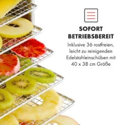 Master Jerky 550 Dörrautomat 2400W 40-90 °C 24h-Timer Edelstahl Silber 11 Master Jerky 550 Dörrautomat 2400W 40-90 °C 24h-Timer Edelstahl Silber -Küche Zu Hause 10034546 de 0004 logo