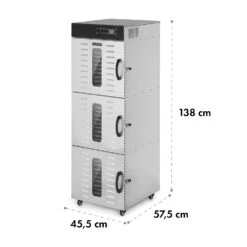 Master Jerky 550 Dörrautomat 2400W 40-90 °C 24h-Timer Edelstahl Silber 15 Master Jerky 550 Dörrautomat 2400W 40-90 °C 24h-Timer Edelstahl Silber -Küche Zu Hause 10034546 yy 0008 dimensions