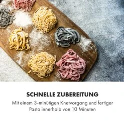 Pastamania Nudelmaschine 260W 7 Aufsätze 500 G 60 DB LED -Küche Zu Hause 10034566 de 0005 logo