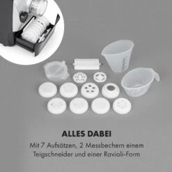 Pastamania Nudelmaschine 260W 7 Aufsätze 500 G 60 DB LED -Küche Zu Hause 10034566 de 0006 logo