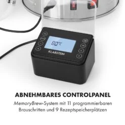 Brauheld Pro Maischekessel 2500W 30L 30-100°C Umwälzpumpe Edelstahl -Küche Zu Hause 10034586 de 0003 logo