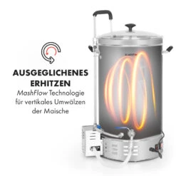 Brauheld Pro Maischekessel 2500W 35L 30-100°C Umwälzpumpe Edelstahl 12 Brauheld Pro Maischekessel 2500W 35L 30-100°C Umwälzpumpe Edelstahl -Küche Zu Hause 10034587 de 0004 logo