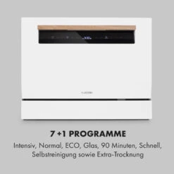 Lagoona Geschirrspülmaschine 1380W 6,5L 6 Gedecke Touch -Küche Zu Hause 10034631 de 0005 logo