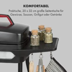 Gatsby Elektrogrill 2000W Antihaft-Grillfläche Seitentische Schwarz 11 Gatsby Elektrogrill 2000W Antihaft-Grillfläche Seitentische Schwarz -Küche Zu Hause 10034706 de 0003 logo