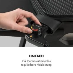 Gatsby Elektrogrill 2000W Antihaft-Grillfläche Seitentische Schwarz 13 Gatsby Elektrogrill 2000W Antihaft-Grillfläche Seitentische Schwarz -Küche Zu Hause 10034706 de 0005 logo