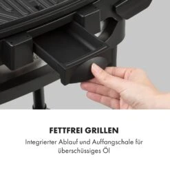 Gatsby Elektrogrill 2000W Antihaft-Grillfläche Seitentische Schwarz 16 Gatsby Elektrogrill 2000W Antihaft-Grillfläche Seitentische Schwarz -Küche Zu Hause 10034706 de 0008 logo