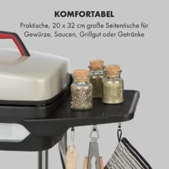 Gatsby Elektrogrill 2000W Antihaft-Grillfläche Seitentische -Küche Zu Hause 10034707 de 0003 logo