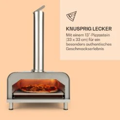 Diavolo Pizza-Pelletofen Inkl. Pizzastein Thermometer Edelstahl -Küche Zu Hause 10034709 de 0003 logo