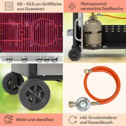 Tomahawk Gasgrill 4x3,6 KW + 2,7 KW Brenner 66x43,5 Cm Grill Edelstahl 12 Tomahawk Gasgrill 4x3,6 KW + 2,7 KW Brenner 66x43,5 Cm Grill Edelstahl -Küche Zu Hause 10034710 de 0005 usp