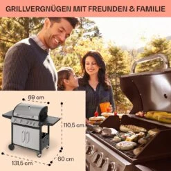 Tomahawk Gasgrill 4x3,6 KW + 2,7 KW Brenner 66x43,5 Cm Grill Edelstahl 13 Tomahawk Gasgrill 4x3,6 KW + 2,7 KW Brenner 66x43,5 Cm Grill Edelstahl -Küche Zu Hause 10034710 de 0006 usp
