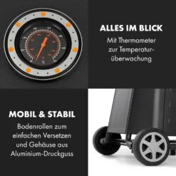 Vanquish Gasgrill 3 Edelstahlbrenner 3 X 3 KW 63,5 X 45 Cm Grillfläche 16 Vanquish Gasgrill 3 Edelstahlbrenner 3 X 3 KW 63,5 X 45 Cm Grillfläche -Küche Zu Hause 10034805 de 0008 logo