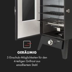 Pasadena Gas-Räuchergrill 2,5 KW Heizleistung 180 °C / 350 °F Max. 14 Pasadena Gas-Räuchergrill 2,5 KW Heizleistung 180 °C / 350 °F Max. -Küche Zu Hause 10034818 de 0005 logo